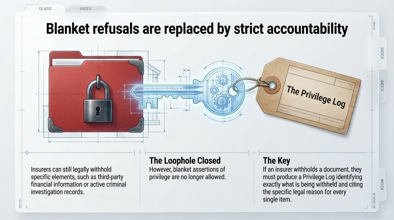 Blanket refusals replaced by strict accountability