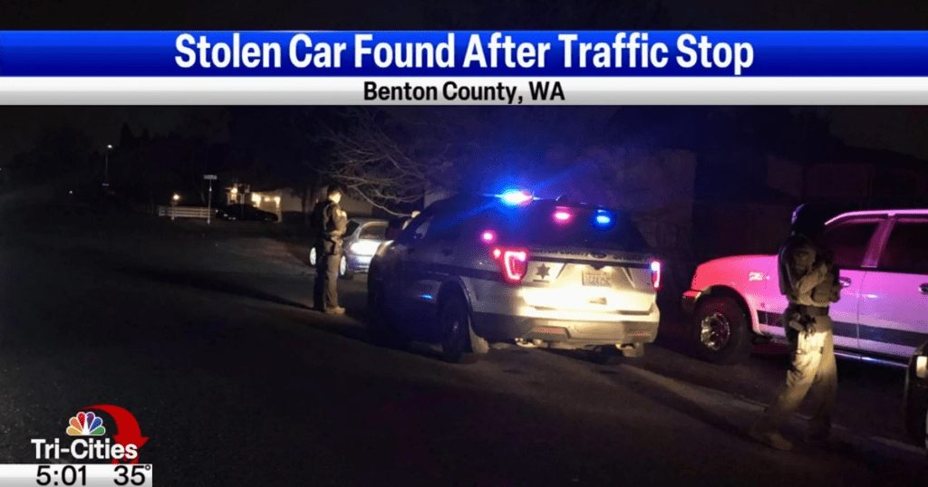 Benton County Sheriff's Deputies stop freshly painted, recently stolen car | News