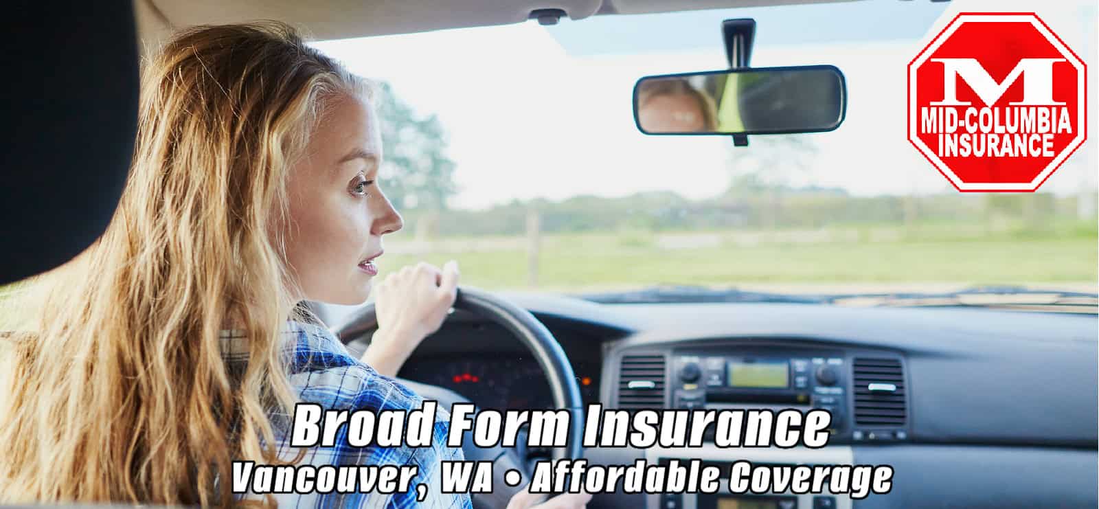 Broad Form Insurance Vancouver Wa Affordable Coverage - Beautiful young confident woman driving a car
