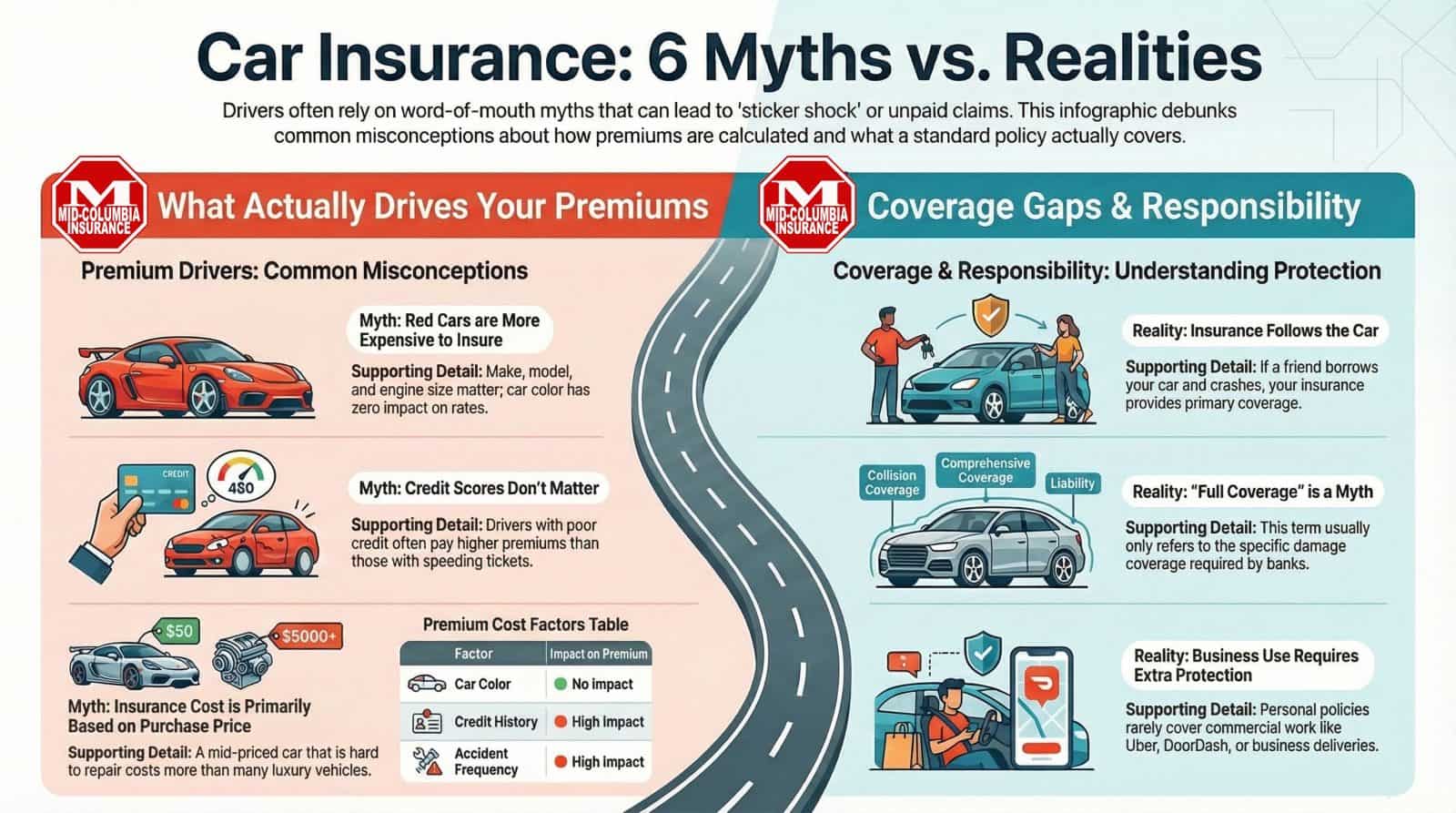 Car Insurance Myth vs Reality