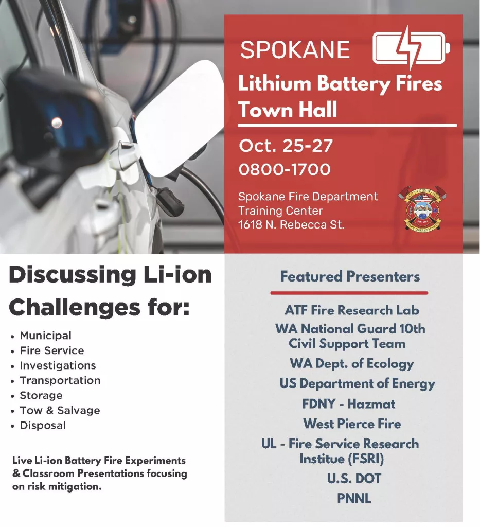 Ecology and partners to host workshop on responding to battery fires
