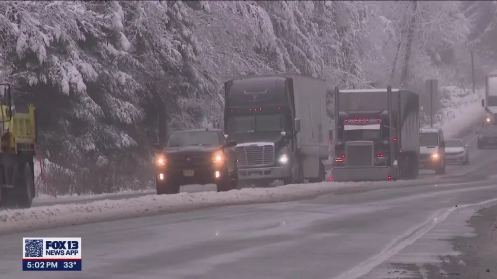 'It takes one careless driver:' State agencies urge drivers to follow chain requirements