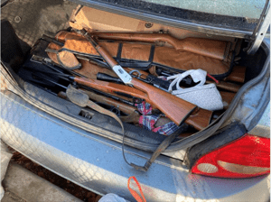 KPD burglary investigation leads to car full of stolen guns | News