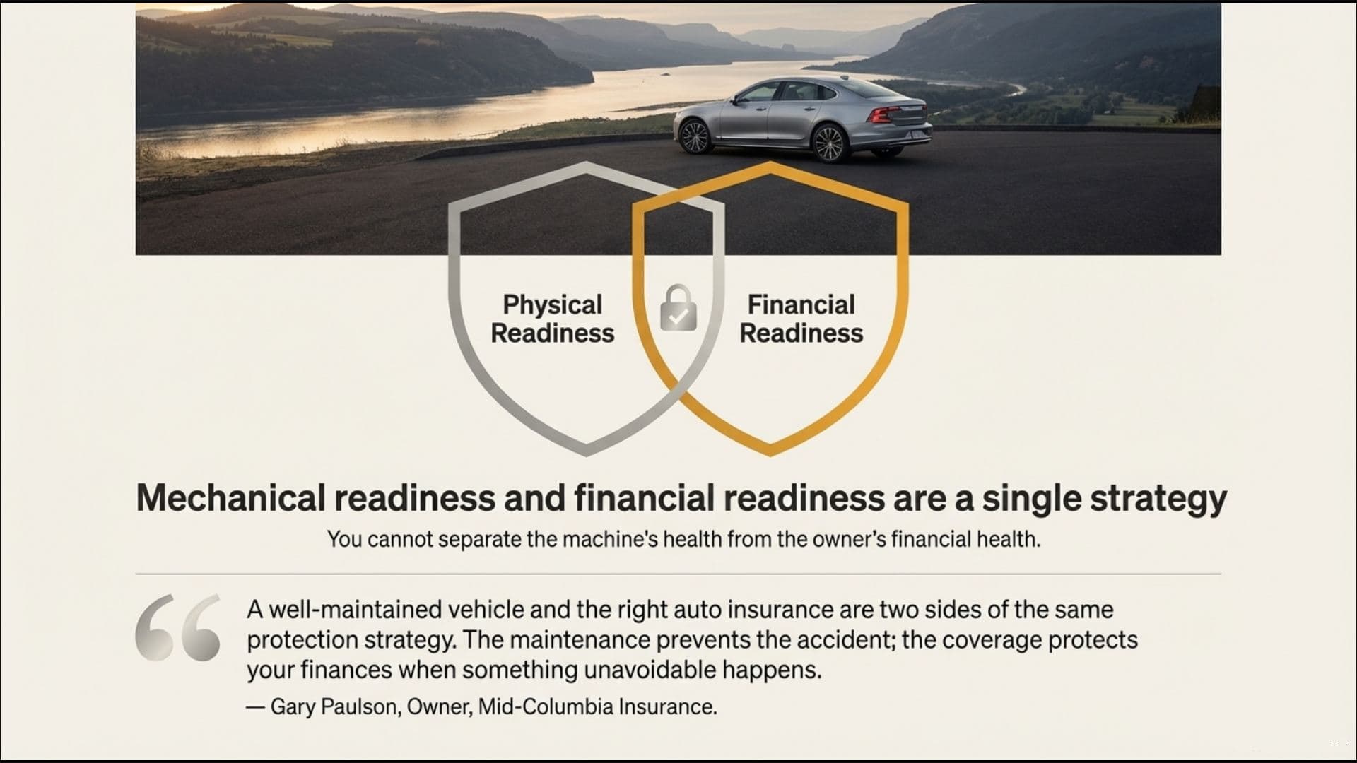 Mechanical Readiness and Financial Readiness Mechanical Readiness and Financial Readiness