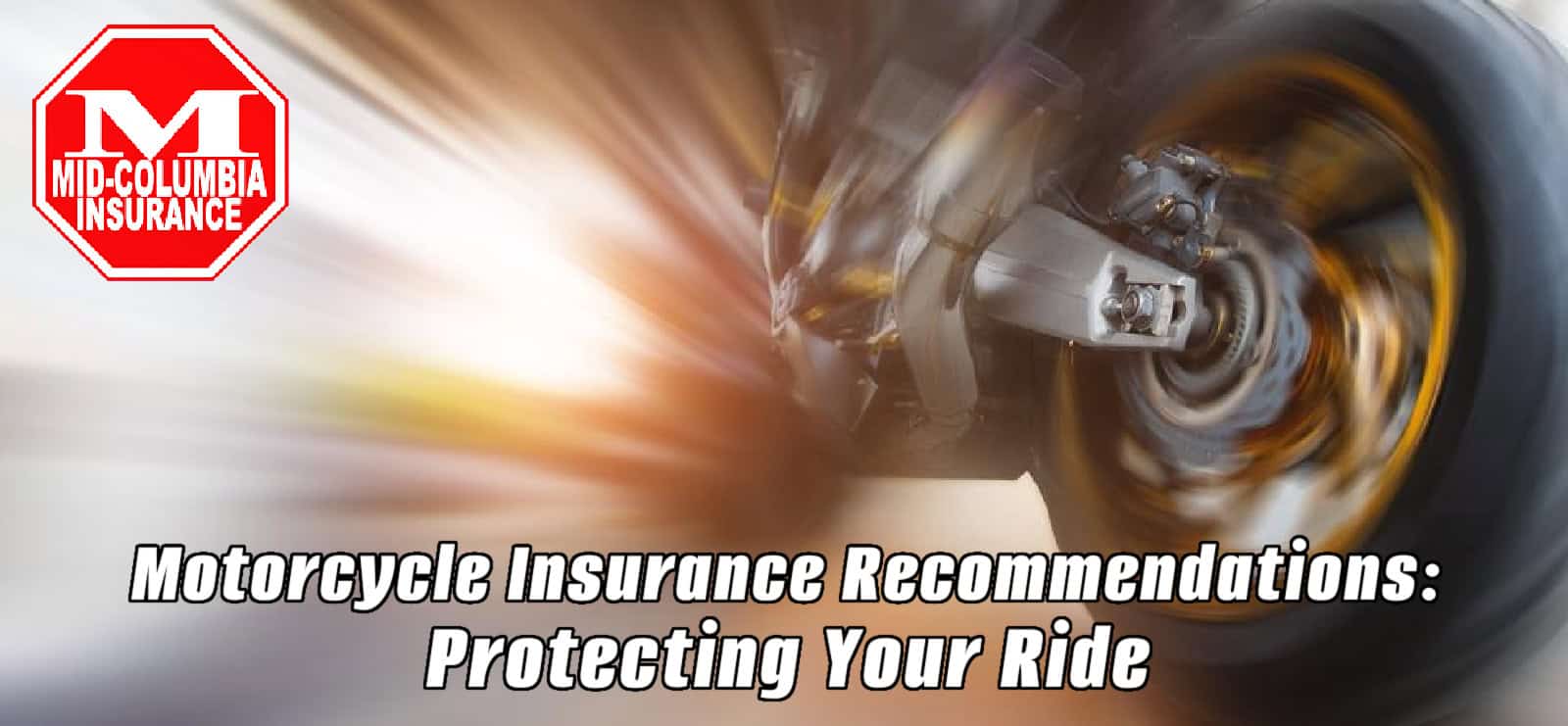 Motorcycle Motion Speeding On The Road Riding. Motorcycle Insurance Recommendations: Protecting Your Ride