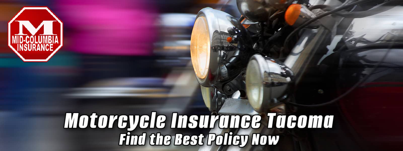 Motorcycle Insurance Tacoma Find The Best Policy Now - motorcycle rushing at city street, blurred motion