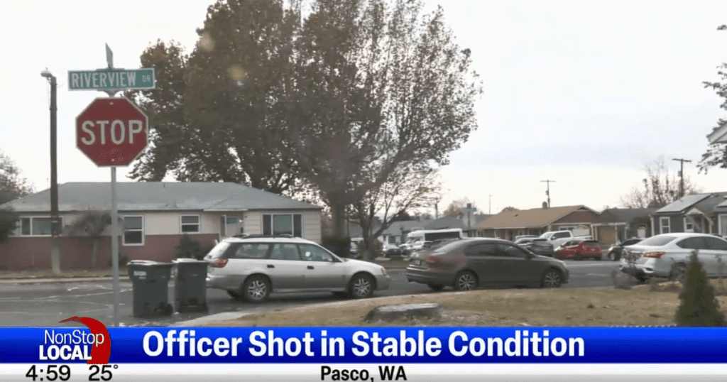 Pasco officer home from hospital after getting shot during an arrest | News