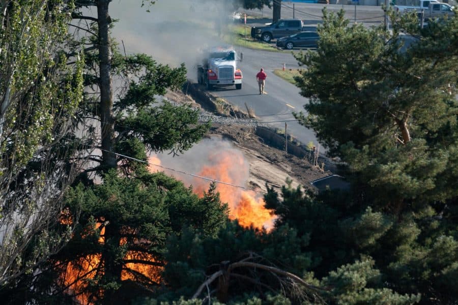 The+land+firefighters+used+for+practice+is+city-owned+and+built+in+the+1940s+or+50s.+