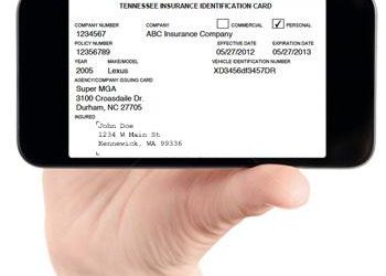 Show Proof of Insurance on Cell Phone in Washington State