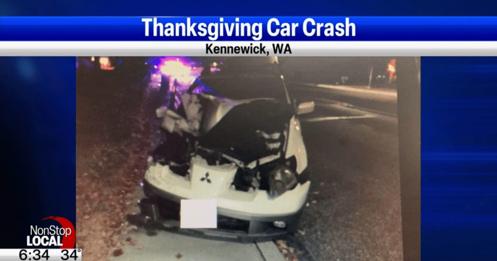 Thanksgiving crash injures family in Kennewick | News