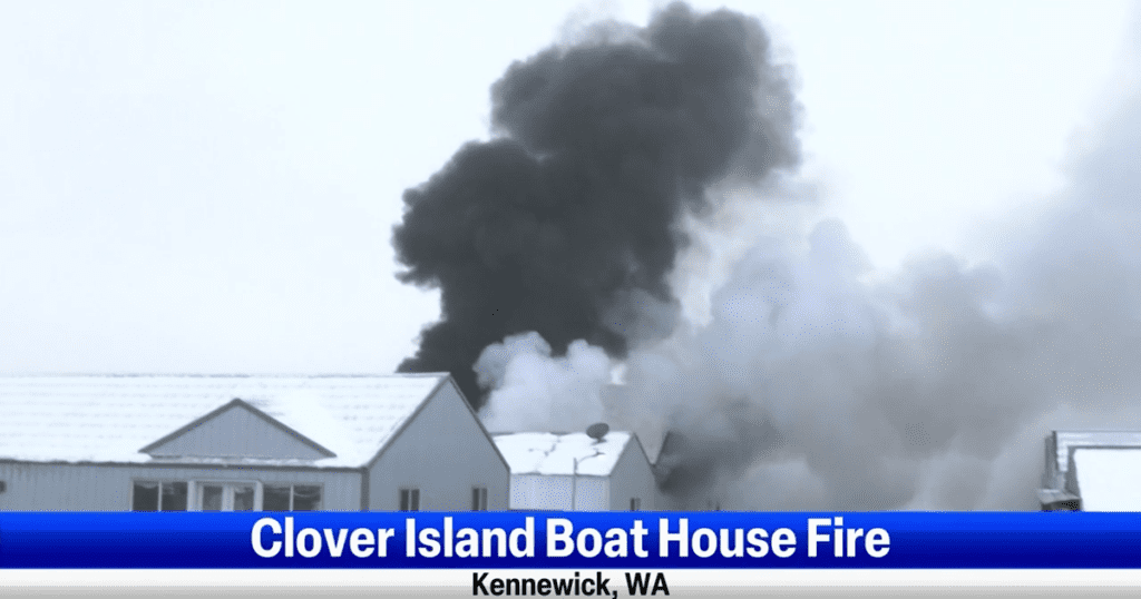UPDATE: Boathouse fire on Clover Island closes boat launch | News