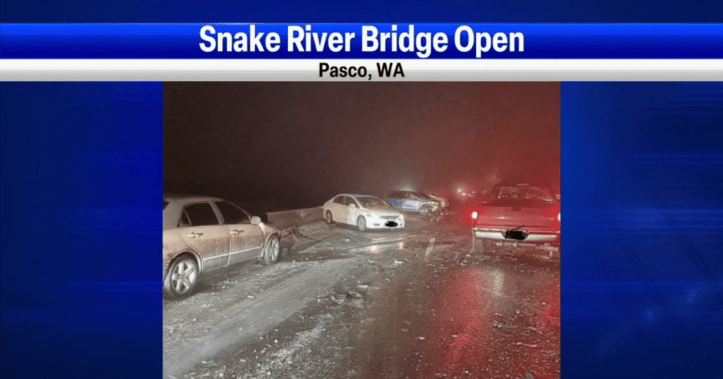 UPDATE: Snake River Bridge reopen after 13 car crash east of Pasco | News