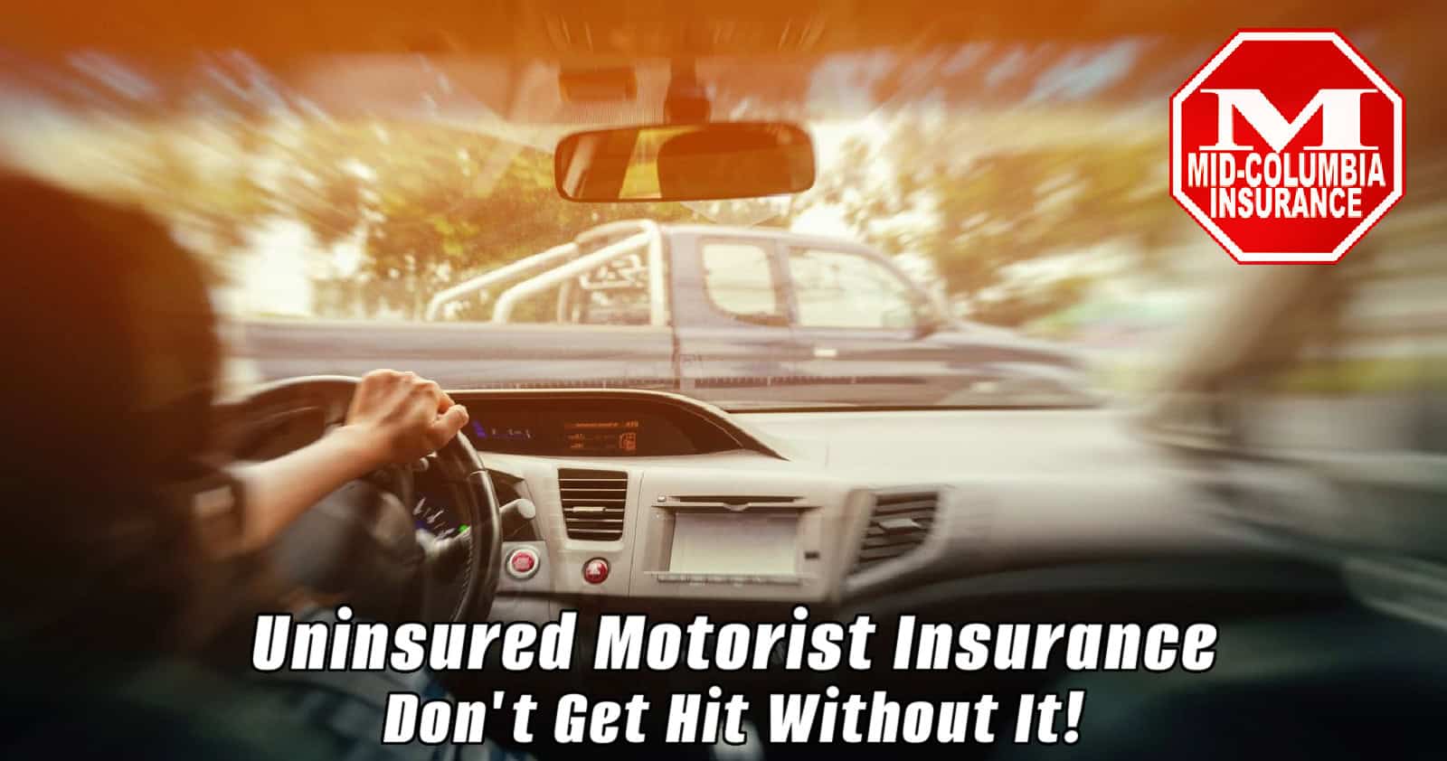 Uninsured-Motorist-Insurance-Dont-Get-Hit-Without-It Uninsured Motorist Insurance Dont Get Hit Without It - woman about to hit a pickup. intentional motion blur