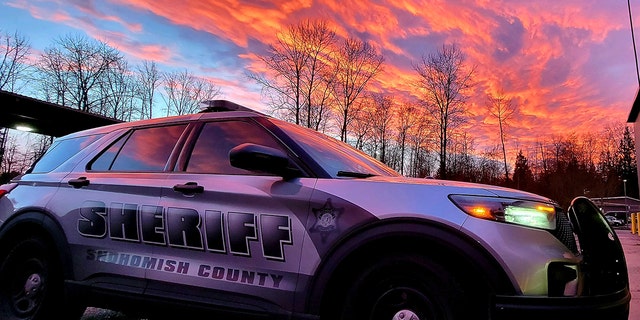 A Snohomish County Sheriff's Office vehicle.